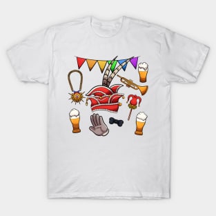 Dutch Carnaval Elements T-Shirt